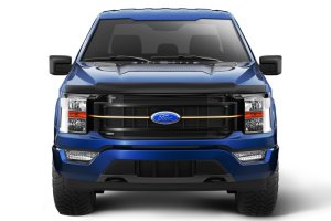 Ford F-150 Hood Deflector - Husky Liners - Aeroskin - Smoke - `21-`24